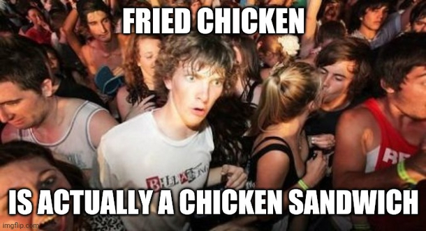 They dont call it breading for nothing