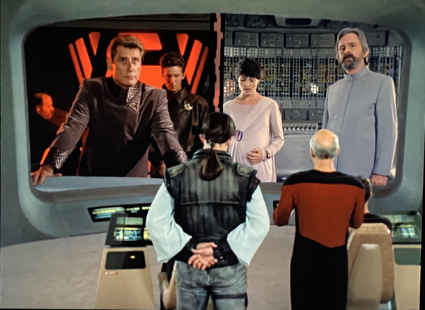 They had Zoom calls on the Enterprise too