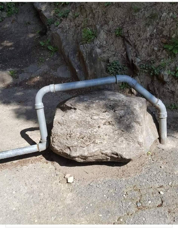 They pay me to build pipes not to move rocks