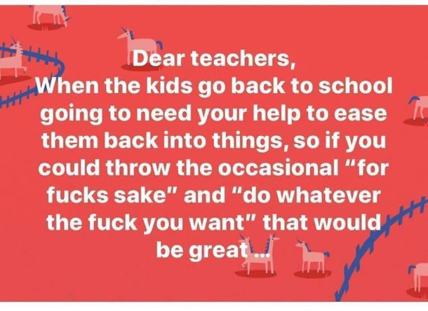 They should