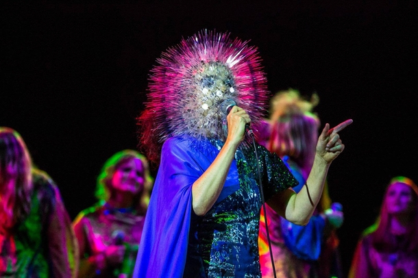They told Bjrk she could be anything so she became Pinhead