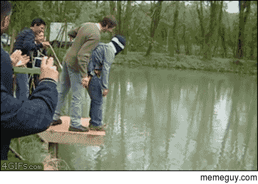 They told him they were going bungee jumping