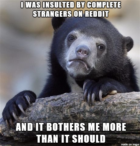 Theyre just fake internet points that dont matter right