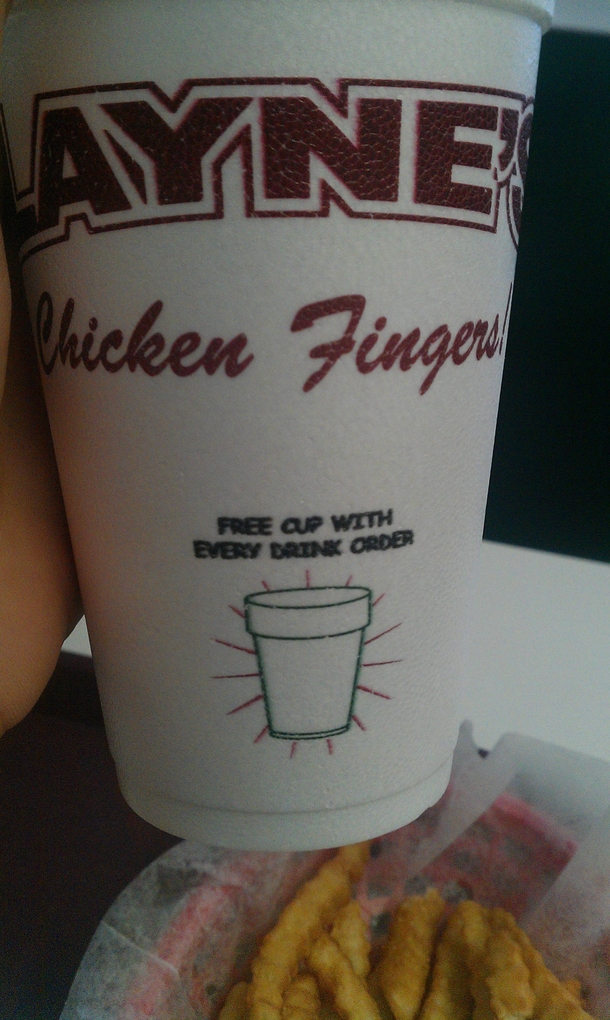 Theyre so generous at my local chicken restaurant