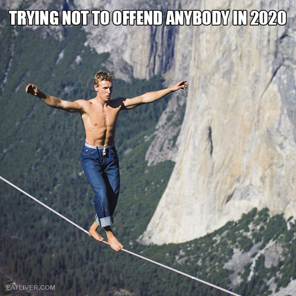 Thin line between offensive and funny