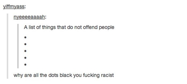 Things that doesnt offend people