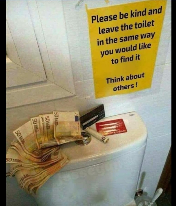 Think about others