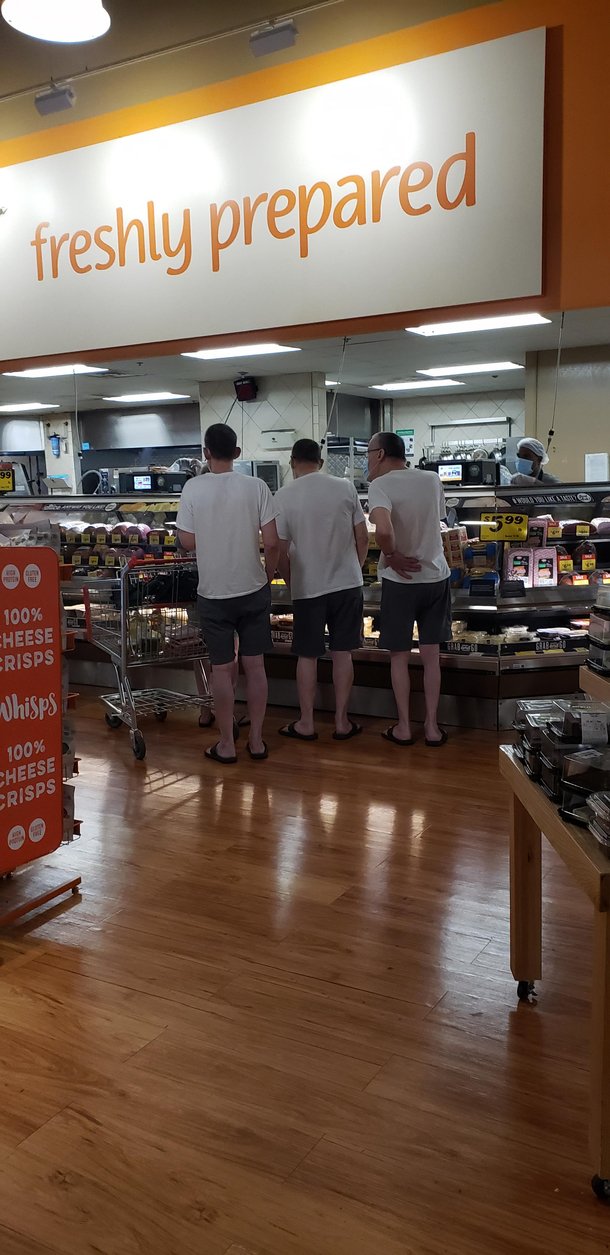 Think I just saw members of a cult