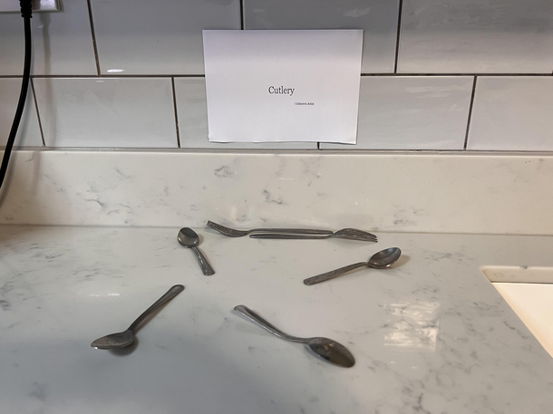 Think I made my point shared office kitchen