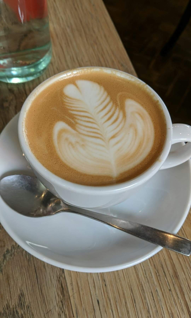 Think my barista just sent me a dick pic