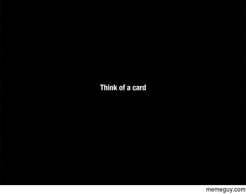 Think of a card