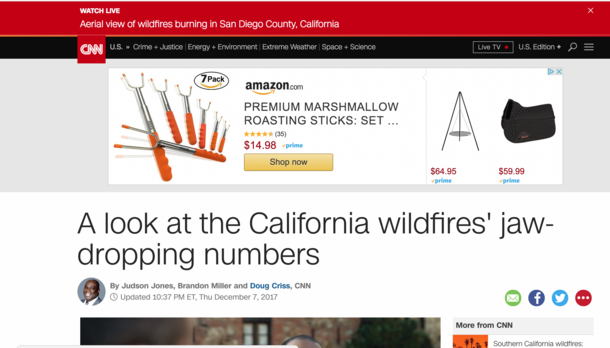 This ad is rather inappropriate