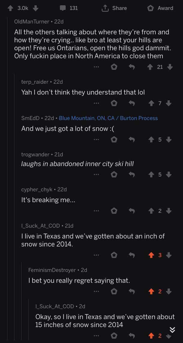 This aged nicely in rsnowboarding