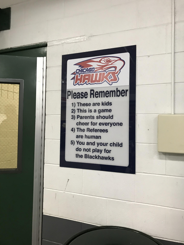 This at my local hockey rink