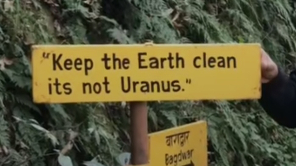 This Awareness pamphlet in Nepal