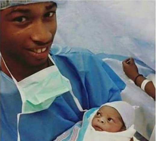 this baby was born  mins ago and already questioning if thats his real daddy