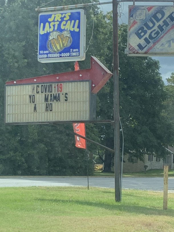 This bar near me is sick of 