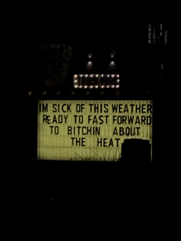 This bars sign in Dallas TX