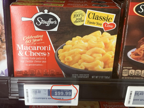 This better be some gourmet Mac n Cheese
