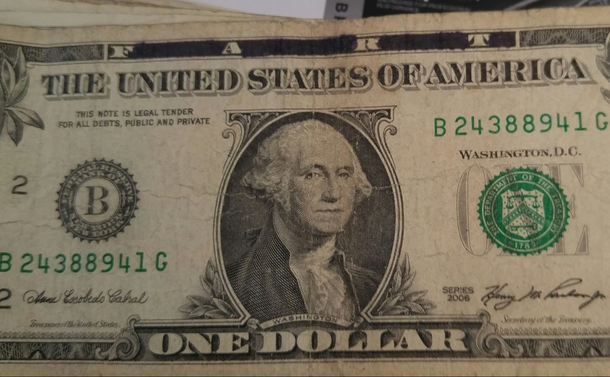 This Bill I Found When Cleaning The Till