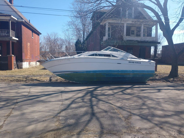 This boat with a fitting name