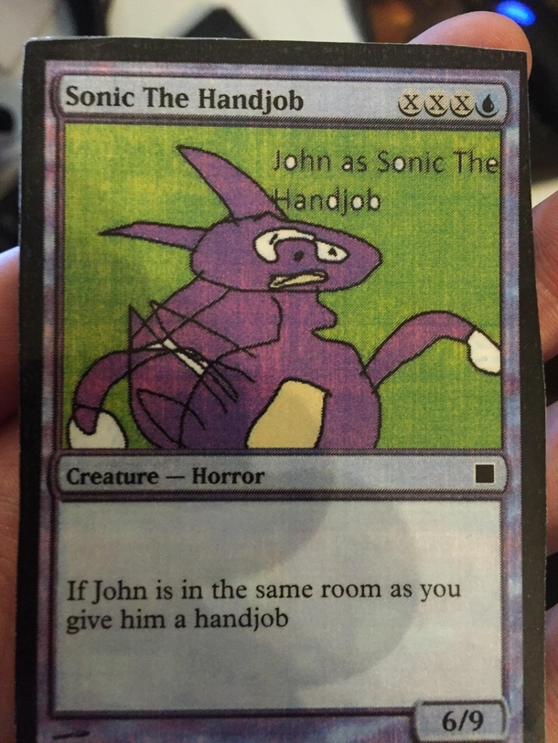 This came in the mail sender unknown My name is John btw