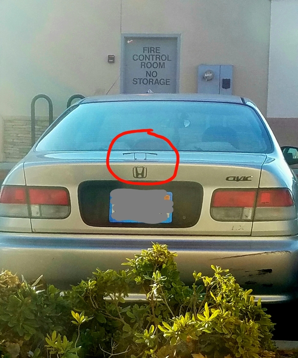 This car is a little spoiled