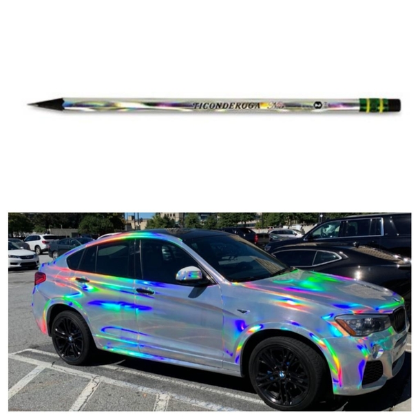 This car looks like a pencil I had in fifth grade