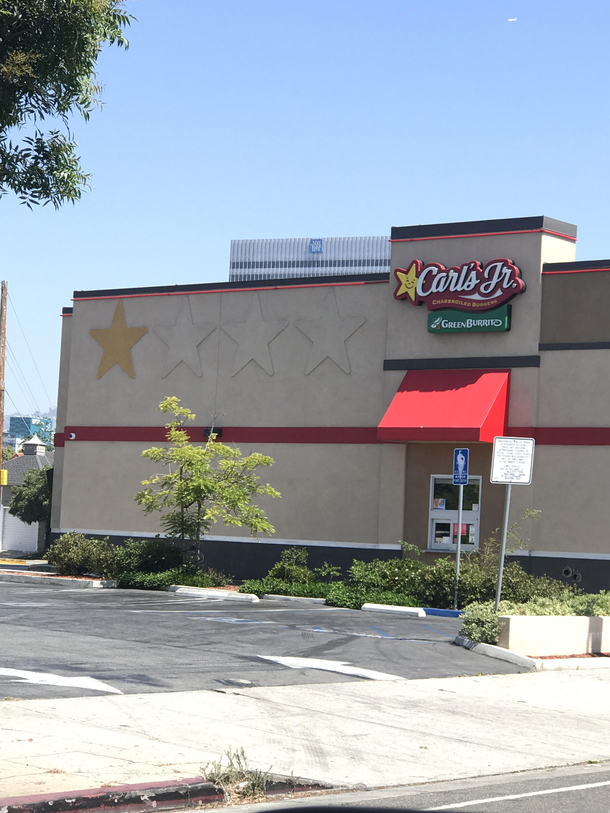 This Carls Jr looks like it has a bad yelp review