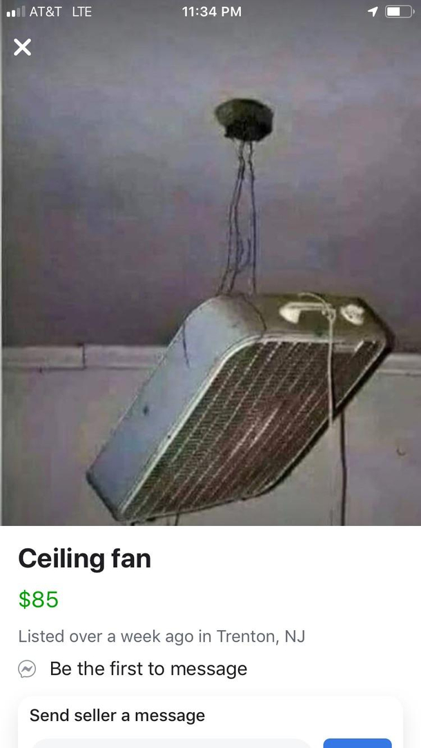 This Ceiling Fan For Sale Meme Guy
