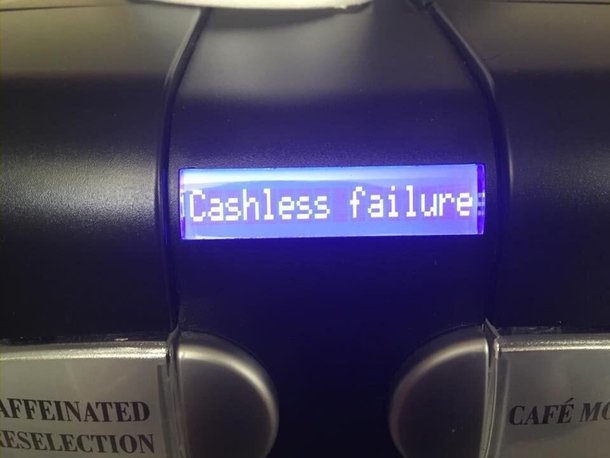 This coffee machine describes me too well 