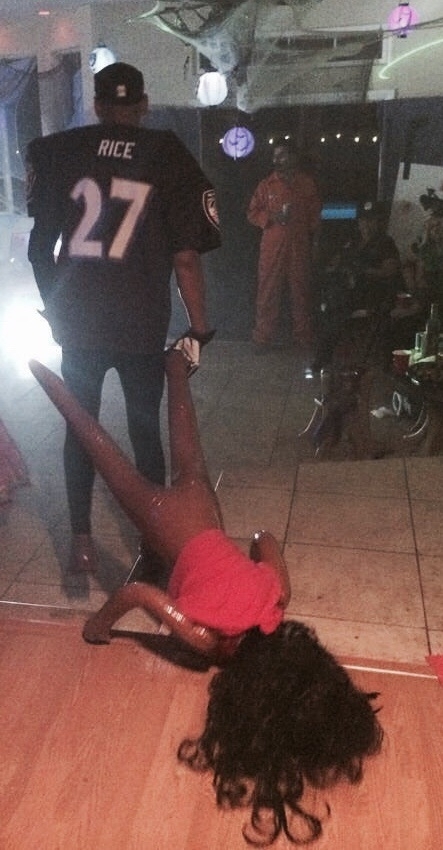 This costume was a real hit at the party