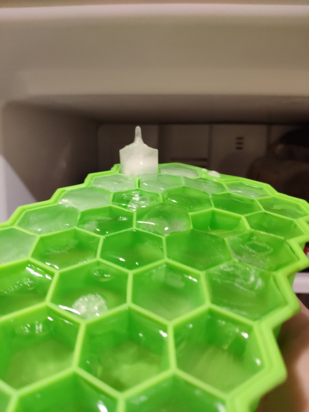 This damn ass ice cube gave me the finger