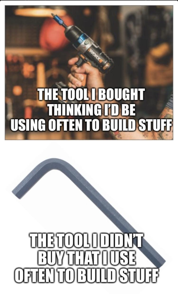 This dawned on me today
