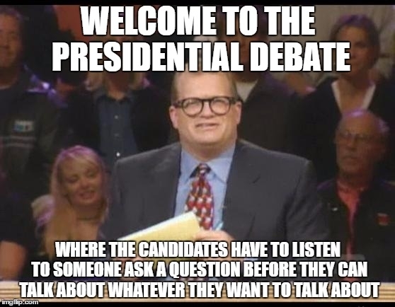 This debate right now