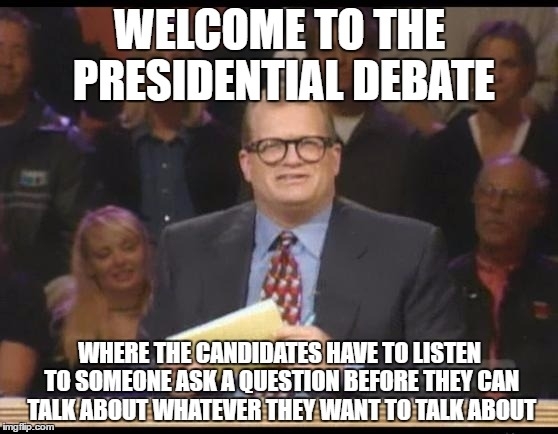 This debate right now