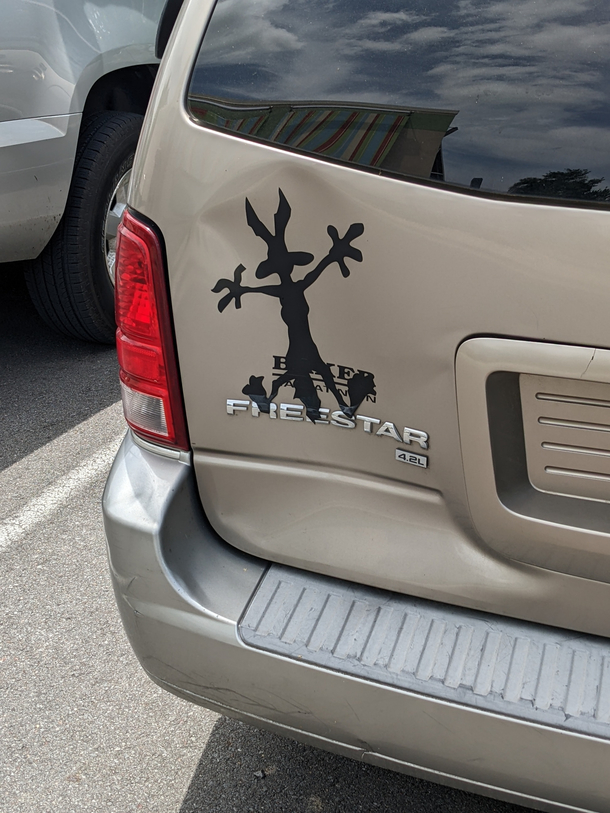This dent repair I saw today