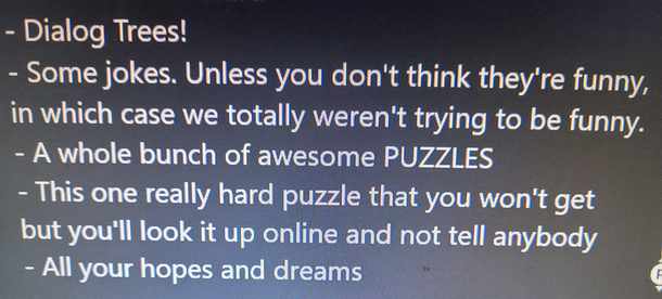 This description of a game on xbox