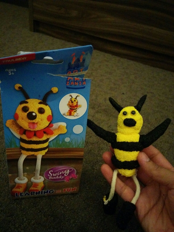 This doesnt look like a bee at all