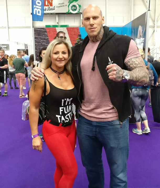 This Dude looks like he is holding a tiny knife