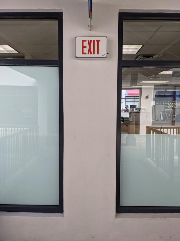 This exit is not for muggles