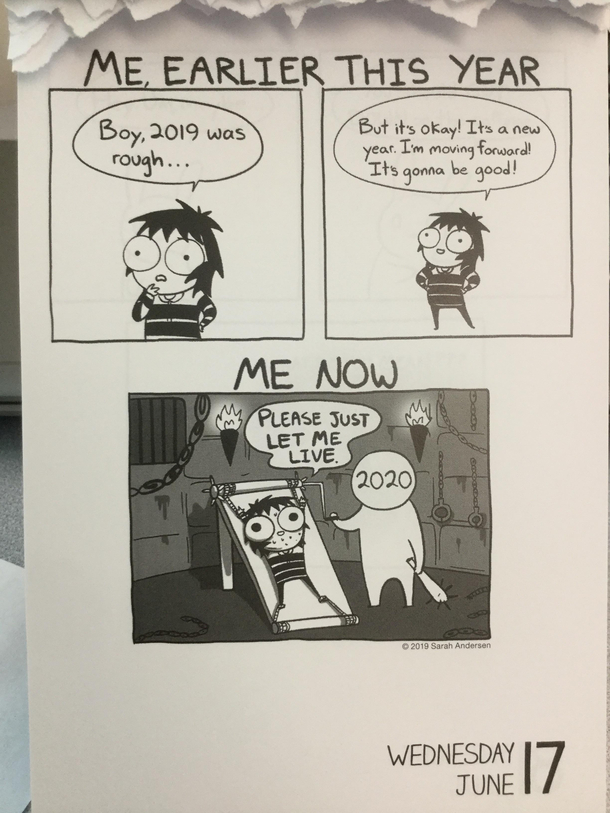 This felt a little too poignant today