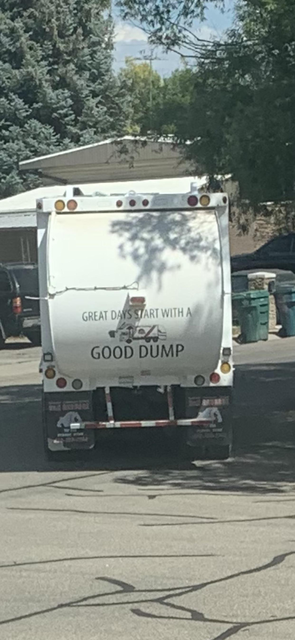 This garbage truck