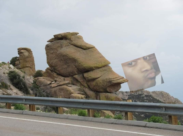 This giant rock looks familiar