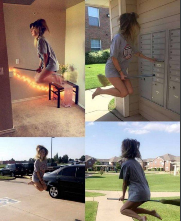 This Girl Has Too Much Free Time