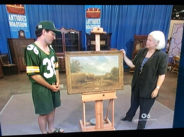 This Green Bay Packers fan on Antiques Roadshow