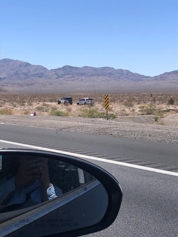 This guy decided to do off-road to circumvent traffic jam