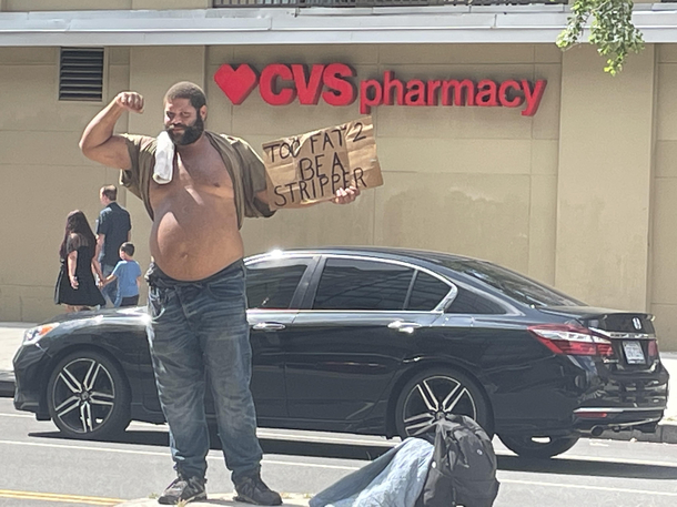 This guy I saw in DC today