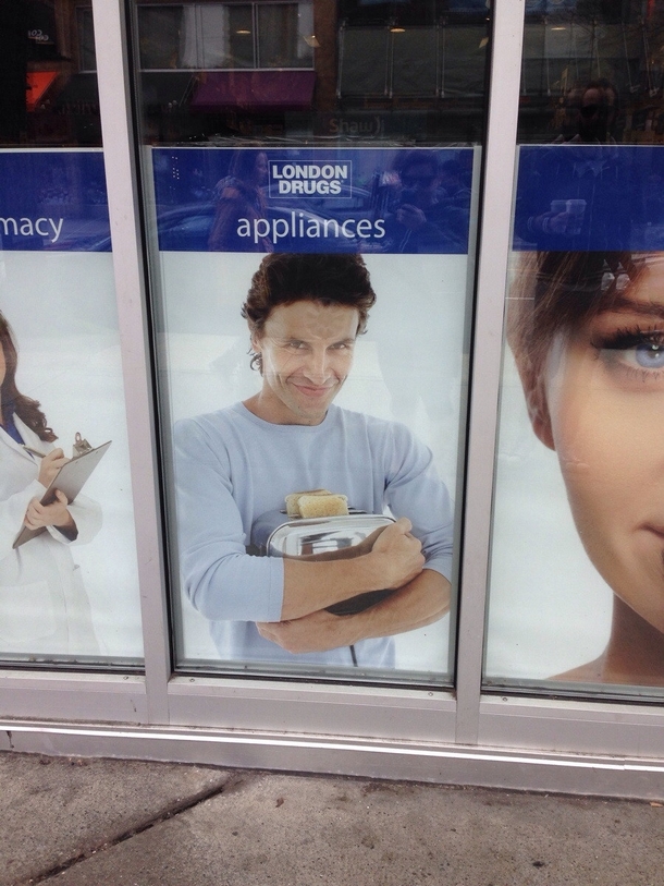 This guy is way too attached to that toaster