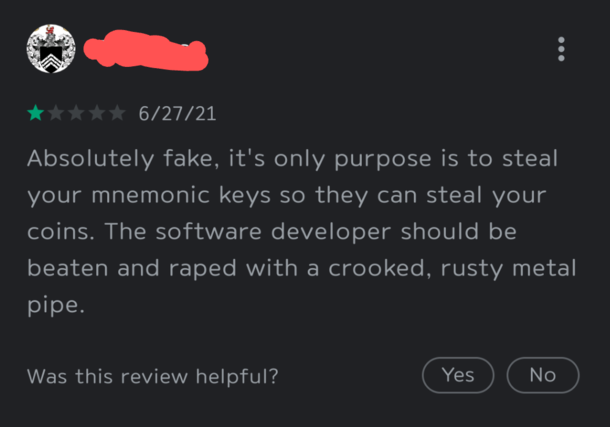 This guy knows how to leave a proper review
